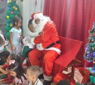 CHEGADA DE PAPAI NOEL - CMEI REGIONAL SILVESTRE