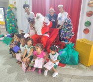 CHEGADA DE PAPAI NOEL - CMEI REGIONAL SILVESTRE