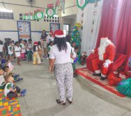 CHEGADA DE PAPAI NOEL - CMEI REGIONAL SILVESTRE