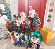 CHEGADA DE PAPAI NOEL - CMEI REGIONAL SILVESTRE