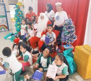 CHEGADA DE PAPAI NOEL - CMEI REGIONAL SILVESTRE