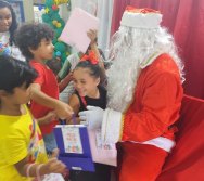 CHEGADA DE PAPAI NOEL - CMEI REGIONAL SILVESTRE