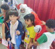 CHEGADA DE PAPAI NOEL - CMEI REGIONAL SILVESTRE