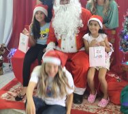 CHEGADA DE PAPAI NOEL - CMEI REGIONAL SILVESTRE