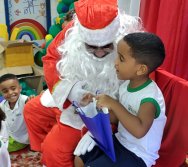 CHEGADA DE PAPAI NOEL - CMEI REGIONAL SILVESTRE