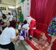 CHEGADA DE PAPAI NOEL - CMEI REGIONAL SILVESTRE