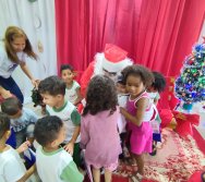CHEGADA DE PAPAI NOEL - CMEI REGIONAL SILVESTRE
