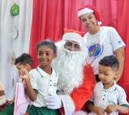 CHEGADA DE PAPAI NOEL - CMEI REGIONAL SILVESTRE