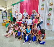 CHEGADA DE PAPAI NOEL - CMEI REGIONAL SILVESTRE