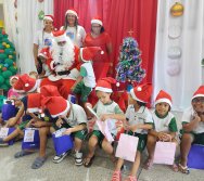 CHEGADA DE PAPAI NOEL - CMEI REGIONAL SILVESTRE