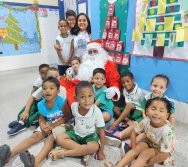 CHEGADA DE PAPAI NOEL - CMEI REGIONAL SILVESTRE