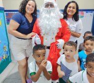 CHEGADA DE PAPAI NOEL - CMEI REGIONAL SILVESTRE