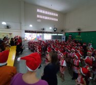 CHEGADA DE PAPAI NOEL - CMEI VERA CALMON