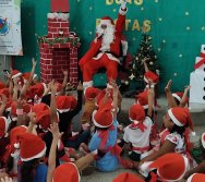 CHEGADA DE PAPAI NOEL - CMEI VERA CALMON