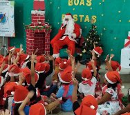 CHEGADA DE PAPAI NOEL - CMEI VERA CALMON