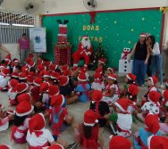 CHEGADA DE PAPAI NOEL - CMEI VERA CALMON