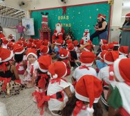 CHEGADA DE PAPAI NOEL - CMEI VERA CALMON