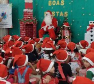 CHEGADA DE PAPAI NOEL - CMEI VERA CALMON