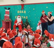 CHEGADA DE PAPAI NOEL - CMEI VERA CALMON