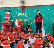 CHEGADA DE PAPAI NOEL - CMEI VERA CALMON