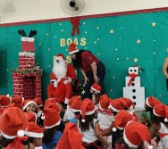 CHEGADA DE PAPAI NOEL - CMEI VERA CALMON