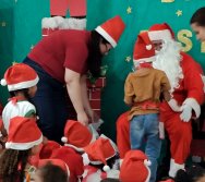CHEGADA DE PAPAI NOEL - CMEI VERA CALMON