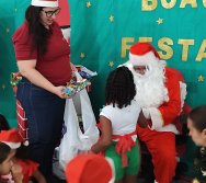 CHEGADA DE PAPAI NOEL - CMEI VERA CALMON