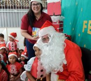 CHEGADA DE PAPAI NOEL - CMEI VERA CALMON