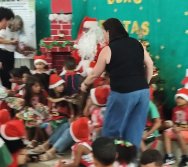 CHEGADA DE PAPAI NOEL - CMEI VERA CALMON