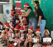 CHEGADA DE PAPAI NOEL - CMEI VERA CALMON