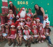 CHEGADA DE PAPAI NOEL - CMEI VERA CALMON