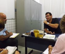 VISITA DA EQUIPE AS ESCOLAS QUE PARTICIPARÃO DO PC3E - PROGRAMA DE USO CONSCIENTE DE ENERGIA ELÉTRICA NAS ESCOLAS.