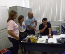 VISITA DA EQUIPE AS ESCOLAS QUE PARTICIPARÃO DO PC3E - PROGRAMA DE USO CONSCIENTE DE ENERGIA ELÉTRICA NAS ESCOLAS.