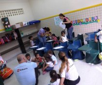 COLORIR SUSTENTÁVEL NO CMEI CORA CORALINA - RES. TUBARÃO - SERRA - ES