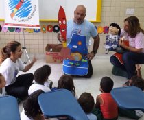 COLORIR SUSTENTÁVEL NO CMEI CORA CORALINA - RES. TUBARÃO - SERRA - ES