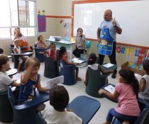 COLORIR SUSTENTÁVEL NO CMEI CORA CORALINA - RES. TUBARÃO - SERRA - ES