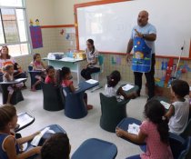 COLORIR SUSTENTÁVEL NO CMEI CORA CORALINA - RES. TUBARÃO - SERRA - ES