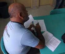 CURSO DE APRIMORAMENTO DE PROFESSORES - CMEI CORA CORALINA - ATIVIDADE COLCHA DE RETALHOS