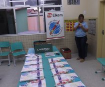 CURSO DE APRIMORAMENTO DE PROFESSORES - CMEI CORA CORALINA - ATIVIDADE COLCHA DE RETALHOS