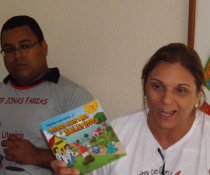 PARTICIPAÇÃO NO CAFÉ LITERÁRIO DA EMEF JONAS FARIAS - NOVA CARAPINA I - SERRA