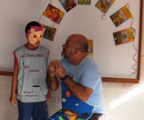 PARTICIPAÇÃO NO CAFÉ LITERÁRIO DA EMEF JONAS FARIAS - NOVA CARAPINA I - SERRA