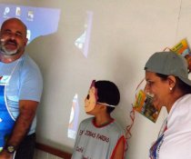 PARTICIPAÇÃO NO CAFÉ LITERÁRIO DA EMEF JONAS FARIAS - NOVA CARAPINA I - SERRA