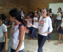 SENSIBILIZAÇÃO AOS ALUNOS DOS 5º E 6º ANOS PARA IMPLANTAÇÃO DO COLORIR SUSTENTÁVEL - CARIACICA