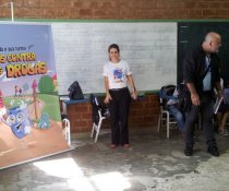 SENSIBILIZAÇÃO AOS ALUNOS DOS 5º E 6º ANOS PARA IMPLANTAÇÃO DO COLORIR SUSTENTÁVEL - CARIACICA