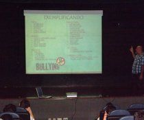 PALESTRA MINISTRADA NO IFES - CAMPUS VITÓRIA - TEMA ENFRENTAMENTO AO BULLYING!