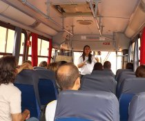 VISITA TÉCNICA DOS PROJETOS SOCIAIS PATROCINADOS PELA MARCA AMBIENTAL À EMPRESA