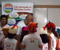 PROJETO CUIDA DE MIM - ENFRENTAMENTO AO BULLYING ESCOLAR - ESCOLA SÃO BERNARDO - JD CAMBURI - VITÓRIA - ES