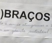 DINÂMICA O BONECO NO CURSO SUSTENTABILIDADE MINISTRADO NA EMEF VALÉRIA MARIA MIRANDA