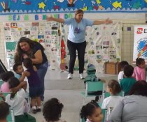 CMEI CORA CORALINA - LANÇAMENTO DO PROGRAMA COLORIR SUSTENTÁVEL - SERRA - ES