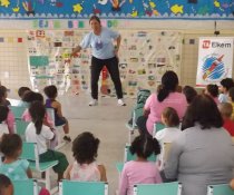 CMEI CORA CORALINA - LANÇAMENTO DO PROGRAMA COLORIR SUSTENTÁVEL - SERRA - ES